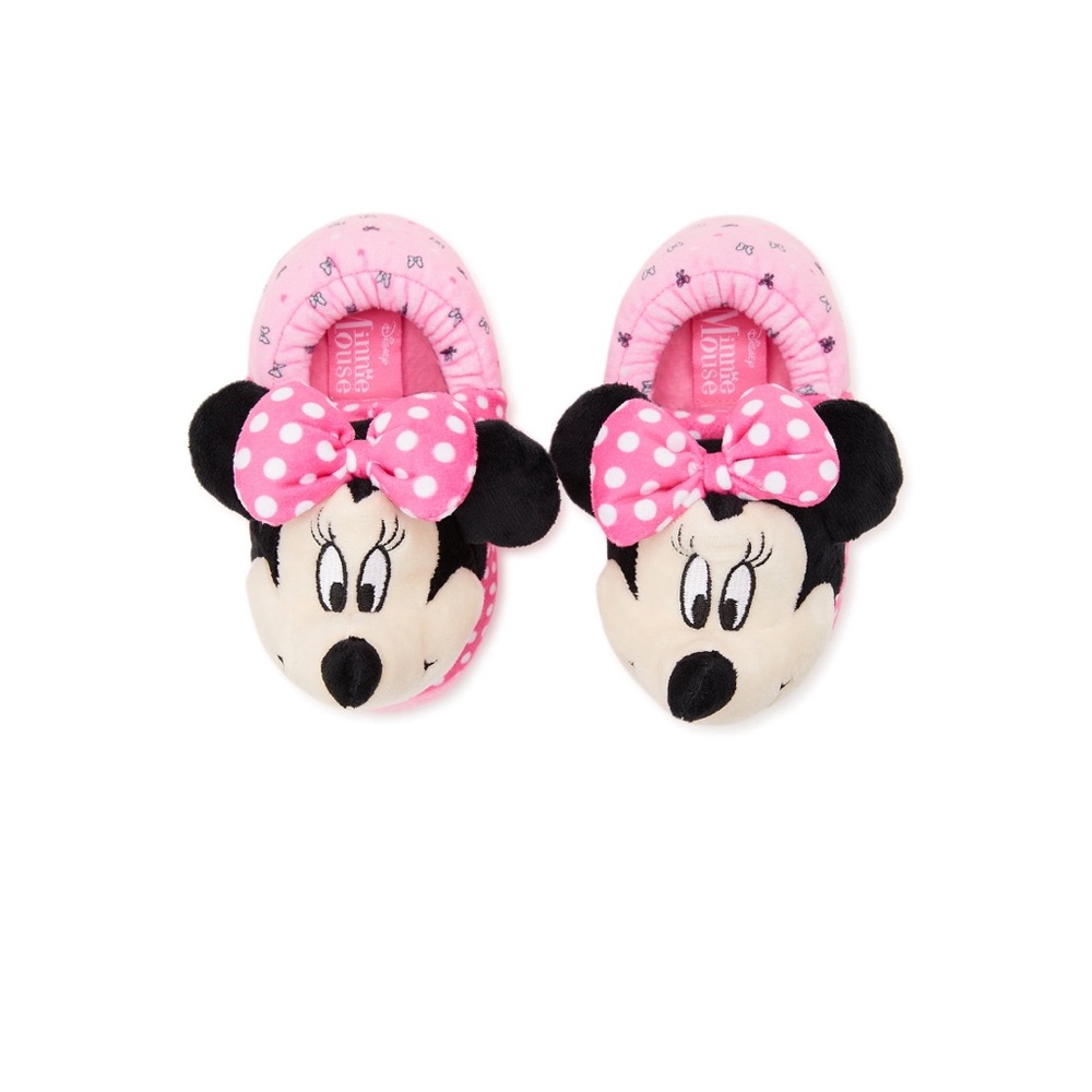 Toddler Girls Disney Minnie Mouse 3D Slipper, Sold Out On Line!